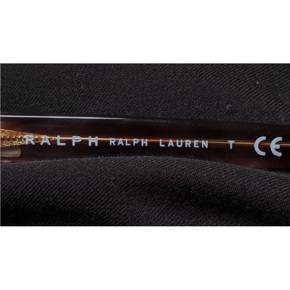 Ralph Lauren Women's Brown Patterned Glasses - Picture 5 of 8